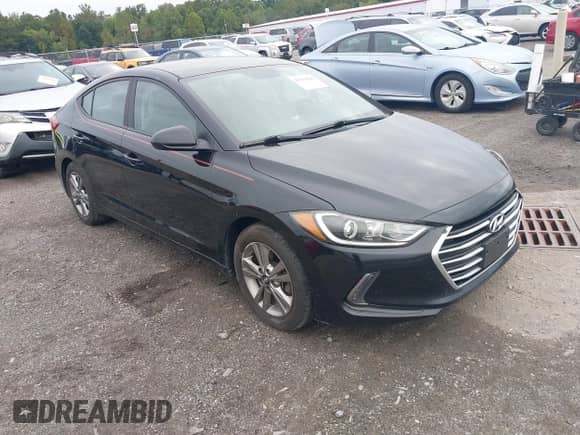 2017 Hyundai Elantra Limited with VIN KMHD84LF6HU106258, listed as a IAAI auction lot 43167596 with 125,216 mi miles and . Bid and sale history available at DreamBid. Image 1.