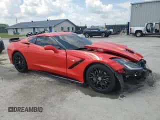 2017 Chevrolet Corvette 1LT z VIN 1G1YA2D70H5117751, wystawiony jako Copart lot #67811765 z przebiegiem 32 516 mil mil oraz Szkoda całkowita • Salvage title. Historia ofert i sprzedaży dostępna na DreamBid. Obrazek 4.