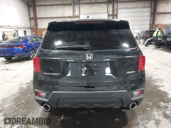 2025 Honda Passport EX-L с VIN 5FNYF8H54SB010454, выставлен на аукционе IAAI как лот 41569333 с пробегом 4 592 миль миль и . История ставок и продаж доступна на DreamBid. Изображение 16.