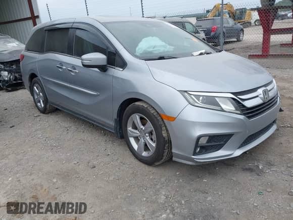 2019 Honda Odyssey EX-L с VIN 5FNRL6H71KB097121, выставлен на аукционе IAAI как лот 43123423 с пробегом 122 077 миль миль и . История ставок и продаж доступна на DreamBid. Изображение 1.