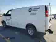 2021 Chevrolet Express Cargo with VIN 1GCWGAFP2M1249335, listed as a Copart auction lot 65965855 with 55,100 mi miles and Salvage title. Bid and sale history available at DreamBid. Image 2.