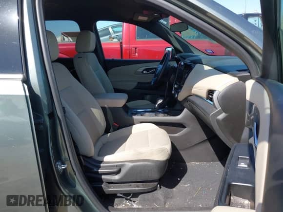 2023 Chevrolet Traverse LT Cloth with VIN 1GNERGKW5PJ181453, listed as a IAAI auction lot 42869438 with 48,393 mi miles and . Bid and sale history available at DreamBid. Image 5.