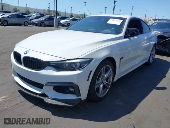 2019 BMW 4 Series 430i with VIN WBA4W3C55KAF91660, listed as a IAAI auction lot 41824102 with 92,858 mi miles and . Bid and sale history available at DreamBid. Image 17.