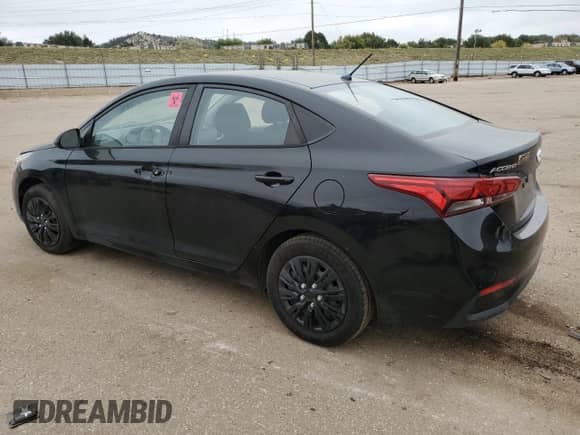 2019 Hyundai Accent SE with VIN 3KPC24A35KE052354, listed as a Copart auction lot 85541135 with Not provided miles and Salvage title. Bid and sale history available at DreamBid. Image 2.