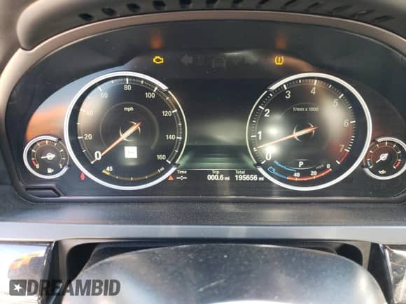 2015 BMW 7 Series 750Li with VIN WBAYE8C50FD782356, listed as a Copart auction lot 64578895 with 195,656 mi miles and Clean title. Bid and sale history available at DreamBid. Image 9.