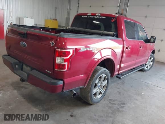 2018 Ford F-150 XL z VIN 1FTEW1EG8JKF78921, wystawiony jako IAAI lot #42622748 z przebiegiem 137 077 mil mil oraz . Historia ofert i sprzedaży dostępna na DreamBid. Obrazek 4.