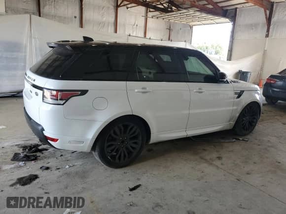 2017 Land Rover Range Rover Sport HSE Dynamic with VIN SALWV2FV7HA175418, listed as a Copart auction lot 66291495 with 102,720 mi miles and Salvage title. Bid and sale history available at DreamBid. Image 3.