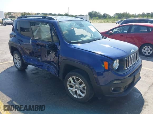 2018 Jeep Renegade Latitude с VIN ZACCJBBB2JPJ21254, выставлен на аукционе IAAI как лот 43161623 с пробегом 47 835 миль миль и . История ставок и продаж доступна на DreamBid. Изображение 1.