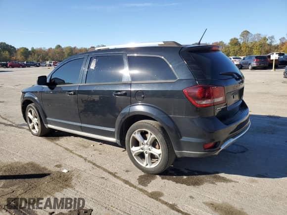 2017 Dodge Journey Crossroad Plus with VIN 3C4PDDGG3HT634169, listed as a Copart auction lot 87176265 with 130,402 mi miles and Clean title. Bid and sale history available at DreamBid. Image 2.