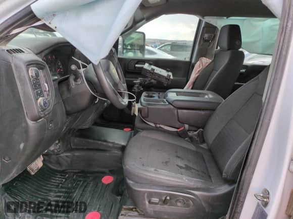 2024 Chevrolet Silverado 2500HD Work Truck with VIN 1GC4YLE7XRF213128, listed as a Copart auction lot 45315435 with 15,829 mi miles and Salvage title. Bid and sale history available at DreamBid. Image 7.