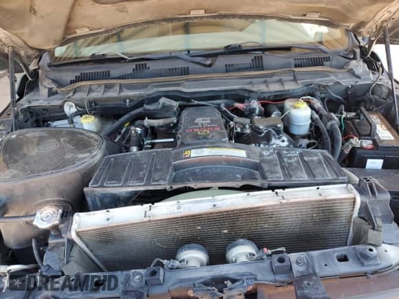 2010 Dodge 2500 Laramie with VIN 3D7UT2CL8AG166294, listed as a Copart auction lot 80705495 with 131,282 mi miles and Salvage title. Bid and sale history available at DreamBid. Image 11.
