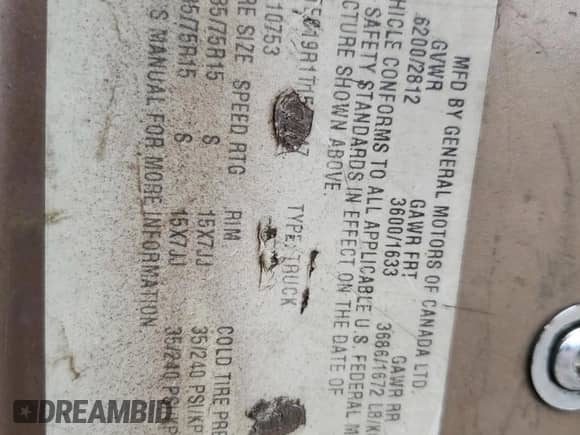 1996 GMC Sierra 1500 z VIN 2GTEC19R1T1500147, wystawiony jako Copart lot #64436525 z przebiegiem 299 839 mil mil oraz Szkoda całkowita • Salvage title. Historia ofert i sprzedaży dostępna na DreamBid. Obrazek 12.