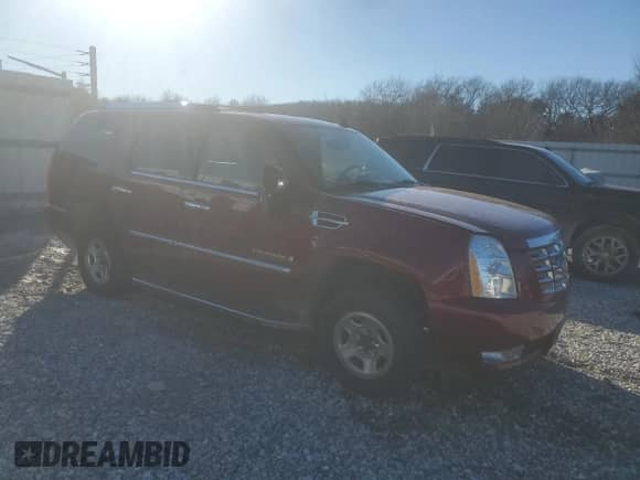 2009 Cadillac Escalade with VIN 1GYFK23229R211846, listed as a Copart auction lot 57988185 with 150,758 mi miles and Salvage title. Bid and sale history available at DreamBid. Image 4.