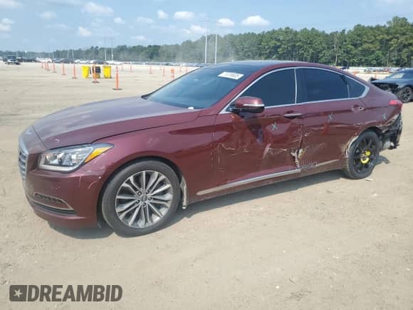 2015 Hyundai Genesis 3.8L с VIN KMHGN4JE7FU093579, выставлен на аукционе Copart как лот 71076605 с пробегом 87 673 миль миль и Списание • Salvage title. История ставок и продаж доступна на DreamBid. Изображение 1.