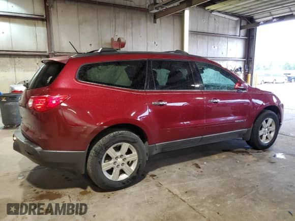 2009 Chevrolet Traverse 1LT with VIN 1GNER23D89S152851, listed as a Copart auction lot 61787395 with 210,509 mi miles and Salvage title. Bid and sale history available at DreamBid. Image 3.