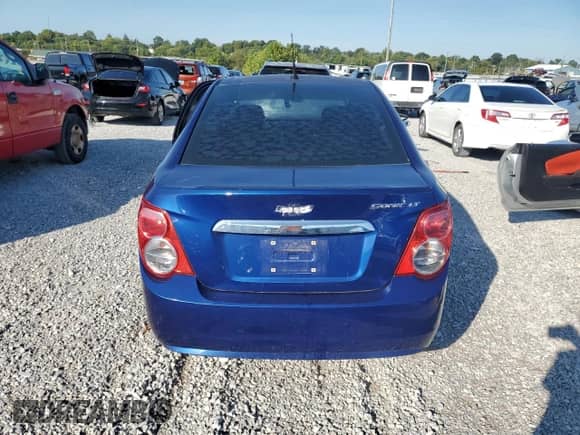 2013 Chevrolet Sonic LT with VIN 1G1JC5SG3D4239892, listed as a Copart auction lot 71954125 with 155,238 mi miles and Salvage title. Bid and sale history available at DreamBid. Image 6.