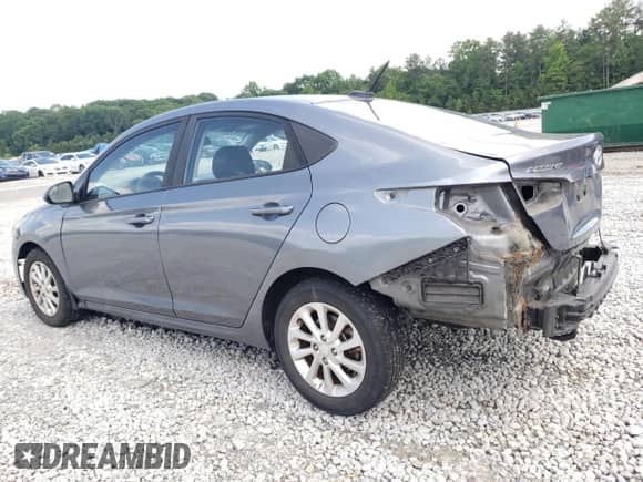 2018 Hyundai Accent SEL with VIN 3KPC24A34JE031655, listed as a Copart auction lot 58416065 with 138,804 mi miles and Salvage title. Bid and sale history available at DreamBid. Image 2.