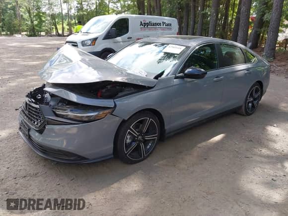 2025 Honda Accord Sport with VIN 1HGCY2F59SA044100, listed as a IAAI auction lot 42969318 with 1,935 mi miles and . Bid and sale history available at DreamBid. Image 2.