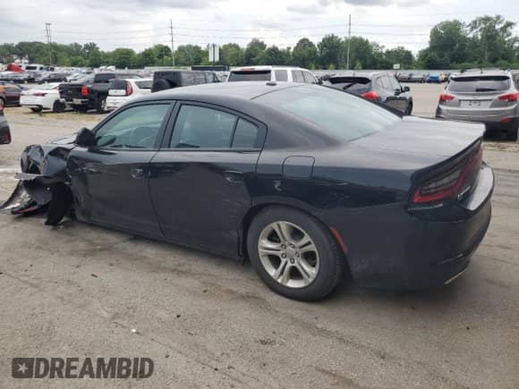 2019 Dodge Charger SXT with VIN 2C3CDXBG2KH725039, listed as a Copart auction lot 66276115 with 165,886 mi miles and Salvage title. Bid and sale history available at DreamBid. Image 2.