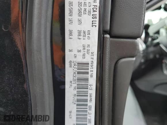 2019 Jeep Grand Cherokee Summit with VIN 1C4RJFJTXKC812973, listed as a Copart auction lot 80828705 with 88,061 mi miles and Clean title. Bid and sale history available at DreamBid. Image 13.