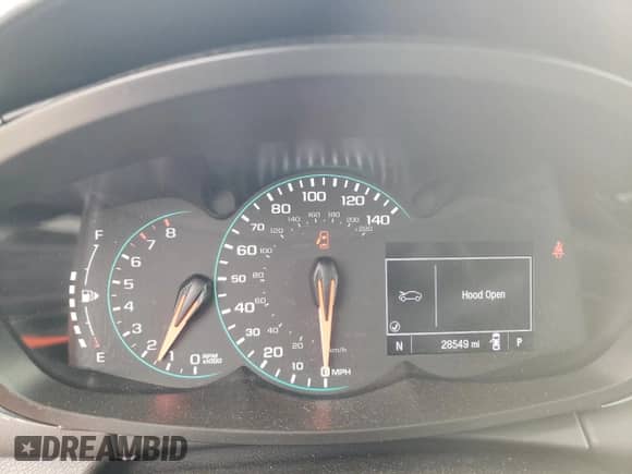 2020 Chevrolet Trax Premier with VIN 3GNCJRSB9LL186083, listed as a Copart auction lot 60251345 with 28,549 mi miles and Salvage title. Bid and sale history available at DreamBid. Image 9.