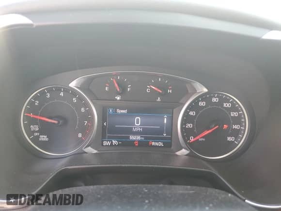 2020 Chevrolet Blazer LT with VIN 3GNKBCRS3LS613839, listed as a Copart auction lot 62102365 with 55,235 mi miles and Non repairable. Bid and sale history available at DreamBid. Image 9.