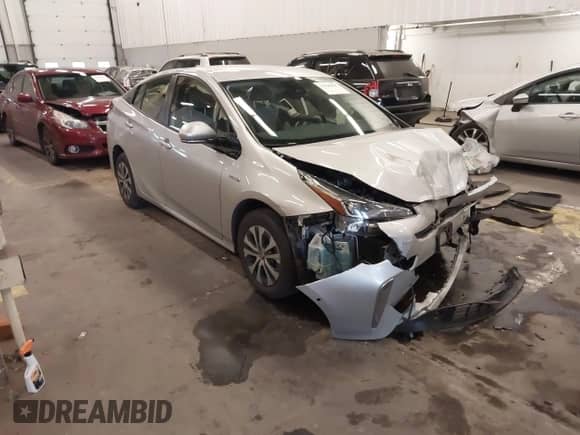 2019 Toyota Prius LE с VIN JTDL9RFUXK3011655, выставлен на аукционе IAAI как лот 41490095 с пробегом 90 203 миль миль и . История ставок и продаж доступна на DreamBid. Изображение 1.