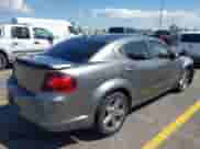 2012 Dodge Avenger SXT Plus with VIN 1C3CDZEG6CN325811, listed as a IAAI auction lot 43247091 with 200,293 mi miles and . Bid and sale history available at DreamBid. Image 4.