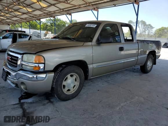 2003 GMC Sierra 1500 SLE with VIN 2GTEC19T431363023, listed as a Copart auction lot 64850105 with Not provided miles and Salvage title. Bid and sale history available at DreamBid. Image 1.