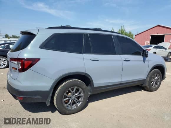 2022 Honda Pilot TrailSport с VIN 5FNYF6H85NB503465, выставлен на аукционе Copart как лот 70982895 с пробегом 72 315 миль миль и Чистый • Clean title. История ставок и продаж доступна на DreamBid. Изображение 3.
