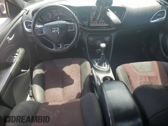 2016 Dodge Dart SXT Sport Rallye with VIN 1C3CDFFA6GD791145, listed as a Copart auction lot 63744845 with 149,867 mi miles and Salvage title. Bid and sale history available at DreamBid. Image 8.