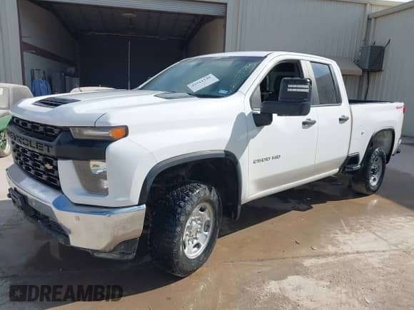 2023 Chevrolet Silverado 2500HD Work Truck with VIN 1GC2YLE7XPF210587, listed as a IAAI auction lot 43511140 with 74,915 mi miles and . Bid and sale history available at DreamBid. Image 2.