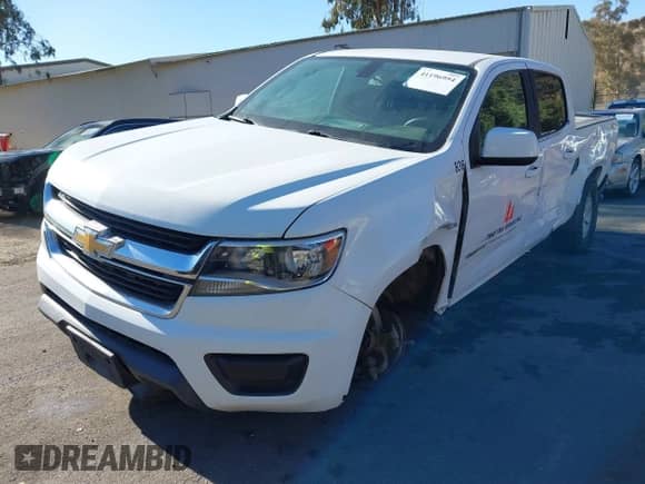 2020 Chevrolet Colorado 4WD Work Truck with VIN 1GCGTBEN9L1145963, listed as a IAAI auction lot 41196954 with 134,526 mi miles and . Bid and sale history available at DreamBid. Image 2.