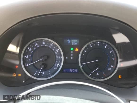 2013 Lexus IS 250 z VIN JTHBF5C27D5186936, wystawiony jako Copart lot #64636005 z przebiegiem 26 046 mil mil oraz Szkoda całkowita • Salvage title. Historia ofert i sprzedaży dostępna na DreamBid. Obrazek 9.