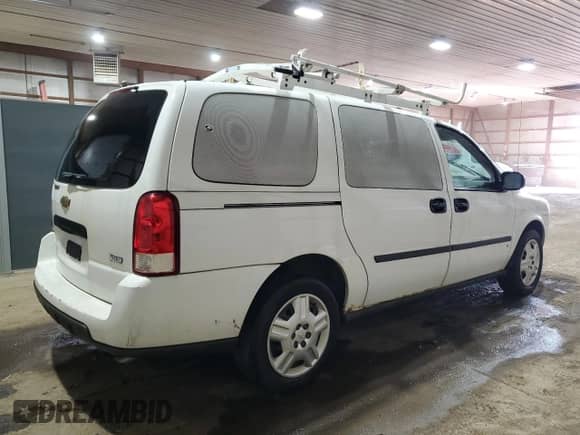 2008 Chevrolet Uplander Cargo с VIN 1GBDV13148D207996, выставлен на аукционе Copart как лот 48077195 с пробегом 67 339 миль миль и Чистый • Clean title. История ставок и продаж доступна на DreamBid. Изображение 3.