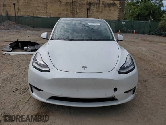 2021 Tesla Model Y Long Range z VIN 5YJYGDEE8MF298797, wystawiony jako Copart lot #81093005 z przebiegiem 54 687 mil mil oraz Szkoda całkowita • Salvage title. Historia ofert i sprzedaży dostępna na DreamBid. Obrazek 5.