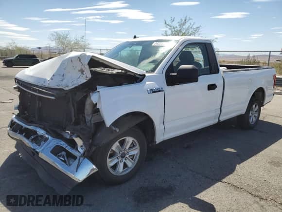 2019 Ford F-150 XL with VIN 1FTNF1C44KKC41561, listed as a Copart auction lot 64255205 with Not provided miles and Salvage title. Bid and sale history available at DreamBid. Image 1.