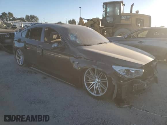 2012 BMW 5 Series 535i Gran Turismo with VIN WBASN2C50CC202253, listed as a Copart auction lot 71292524 with Not provided miles and Salvage title. Bid and sale history available at DreamBid. Image 4.