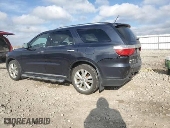 2013 Dodge Durango Crew с VIN 1C4RDJDG9DC681286, выставлен на аукционе Copart как лот 82603915 с пробегом 187 679 миль миль и На запчасти • Non repairable. История ставок и продаж доступна на DreamBid. Изображение 2.