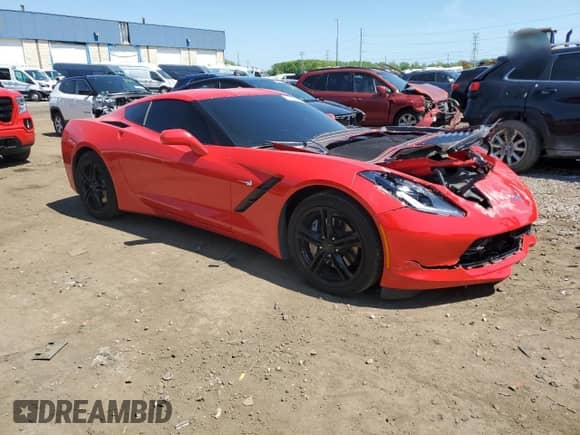 2017 Chevrolet Corvette 2LT с VIN 1G1YD2D77H5111923, выставлен на аукционе Copart как лот 57312185 с пробегом 61 934 миль миль и Чистый • Clean title. История ставок и продаж доступна на DreamBid. Изображение 4.