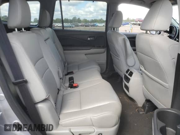 2022 Honda Pilot EX-L with VIN 5FNYF6H54NB021107, listed as a Copart auction lot 80446585 with 61,122 mi miles and Salvage title. Bid and sale history available at DreamBid. Image 11.