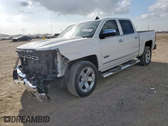 2016 Chevrolet Silverado 1500 LTZ z VIN 3GCPCSEC6GG367950, wystawiony jako Copart lot #63495475 z przebiegiem 135 067 mil mil oraz Szkoda całkowita • Salvage title. Historia ofert i sprzedaży dostępna na DreamBid. Obrazek 1.