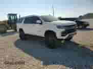 2021 Chevrolet Suburban Z71 with VIN 1GNSKDKD3MR441110, listed as a Copart auction lot 70474075 with 70,456 mi miles and Salvage title. Bid and sale history available at DreamBid. Image 14.