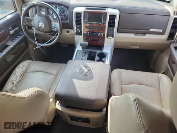 2012 Ram 1500 Laramie with VIN 1C6RD7JTXCS155717, listed as a Copart auction lot 82376395 with 150,035 mi miles and Salvage title. Bid and sale history available at DreamBid. Image 8.