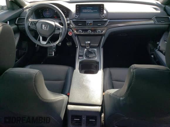 2018 Honda Accord Sport with VIN 1HGCV2E36JA044059, listed as a Copart auction lot 47249025 with 44,140 mi miles and Salvage title. Bid and sale history available at DreamBid. Image 8.