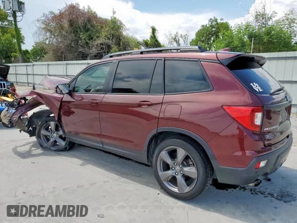 2020 Honda Passport Touring с VIN 5FNYF7H99LB004874, выставлен на аукционе Copart как лот 71356325 с пробегом Не указан миль и Списание • Salvage title. История ставок и продаж доступна на DreamBid. Изображение 2.