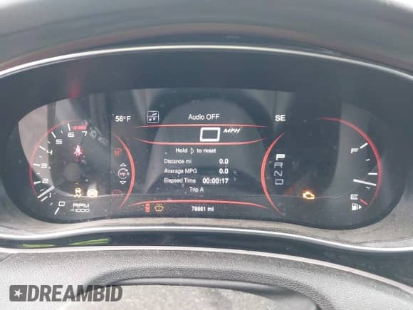 2016 Dodge Dart Limited with VIN 1C3CDFCB8GD593583, listed as a IAAI auction lot 41917626 with 78,861 mi miles and . Bid and sale history available at DreamBid. Image 7.
