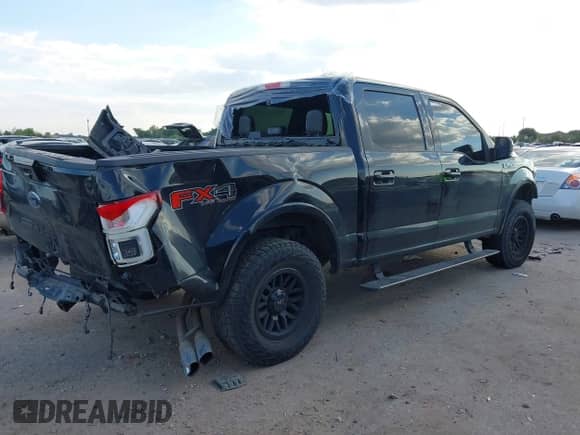 2018 Ford F-150 XL z VIN 1FTEW1E53JFB89708, wystawiony jako IAAI lot #43303196 z przebiegiem 168 714 mil mil oraz . Historia ofert i sprzedaży dostępna na DreamBid. Obrazek 4.