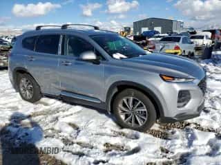 2020 Hyundai Santa Fe SEL with VIN 5NMS3CAD9LH288091, listed as a Copart auction lot 69487232 with 31,922 mi miles and . Bid and sale history available at DreamBid. Image 4.