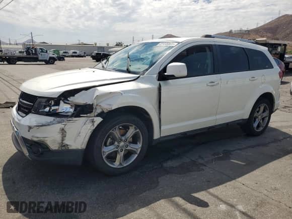 2016 Dodge Journey Crossroad with VIN 3C4PDDGG1GT150371, listed as a Copart auction lot 81446805 with 126,679 mi miles and Salvage title. Bid and sale history available at DreamBid. Image 1.